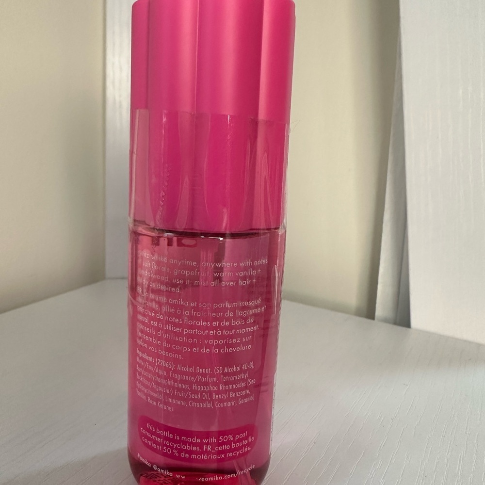 Amika Aura Pink Hair and Body Mist - Picture 8 of 8